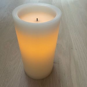 Crate and Barrel battery powered candle light